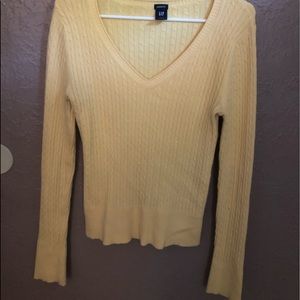 Long yellow sleeve shirt